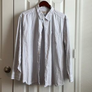 Tommy Bahama White Casual Button Down Shirt Long Sleeves